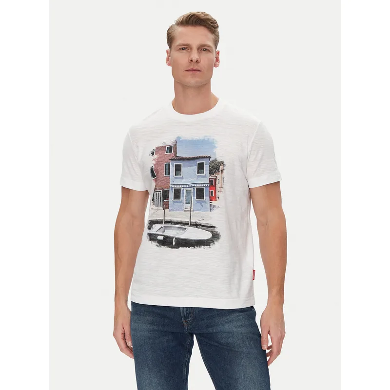 JOOP! Jeans T-Shirt 15 JJJ-29Albin 30045721 Λευκό Modern Fit
