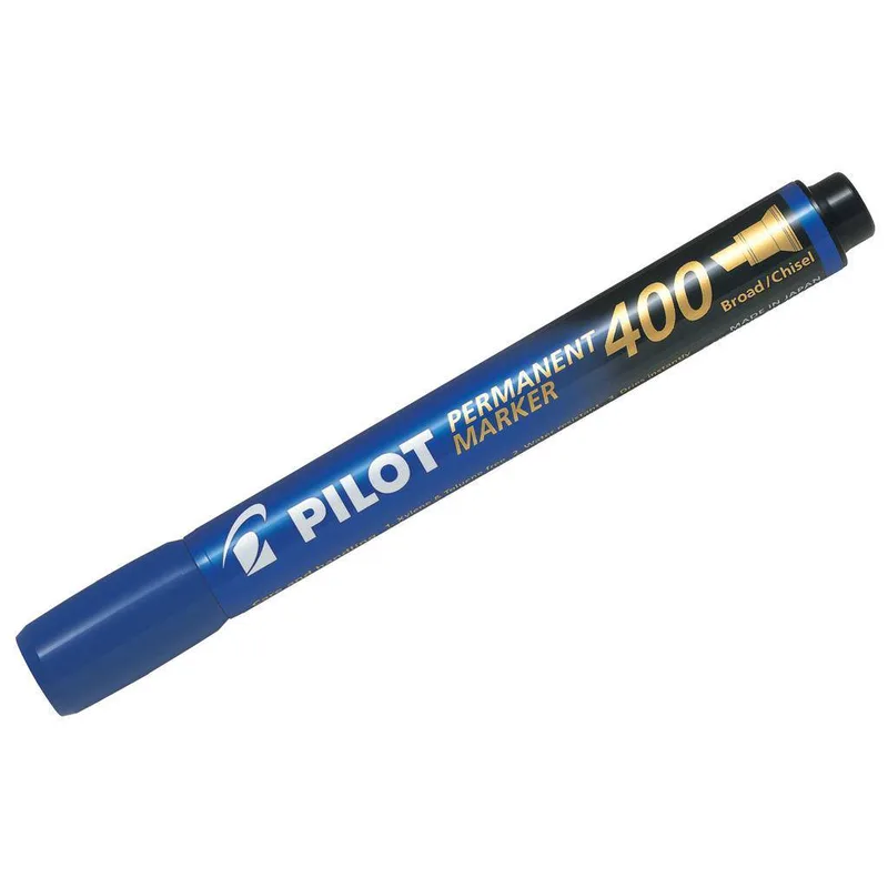 Μαρκαδόρος Pilot Permanent Marker Πλακέ Μπλε SCA-400-BL
