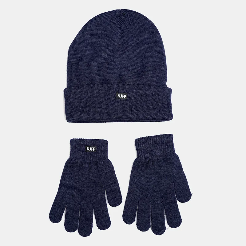 Nuff Kid's Knit Παιδικός Σκούφος & Γάντια (9000108702_23429)