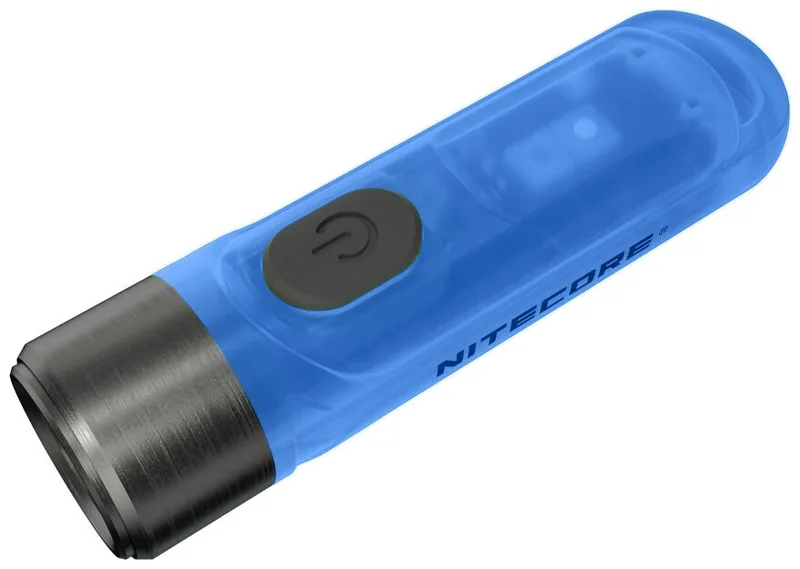Nitecore Tiki GITD Blue - Αδιάβροχος Επαναφορτιζόμενος Φακός Μπρελόκ LED UV με Ανιχνευτή Πλαστών Χαρτονομισμάτων - 300 Lumens - Μπαταρία 130mAh (6952506406593)