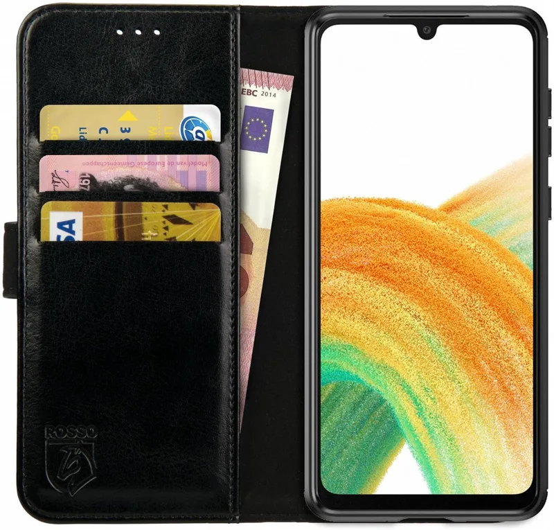 Κόκκινο Element PU Θήκη Πορτοφόλι Samsung Galaxy A33 5G - Black (8719246344121)