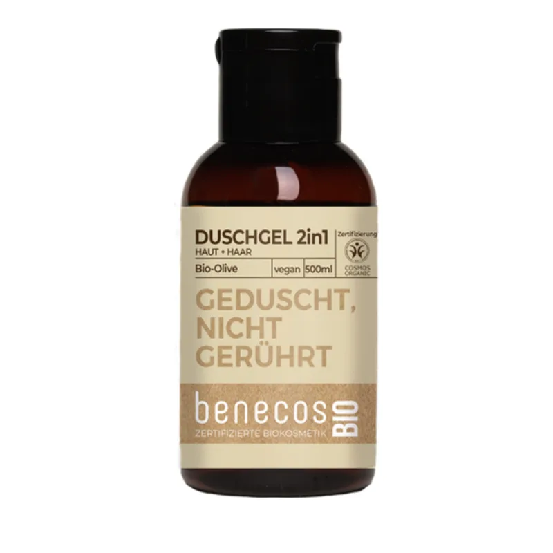 benecos benecosBIO Shower Gel 2in1 with Organic Olive Oil, 50 ml