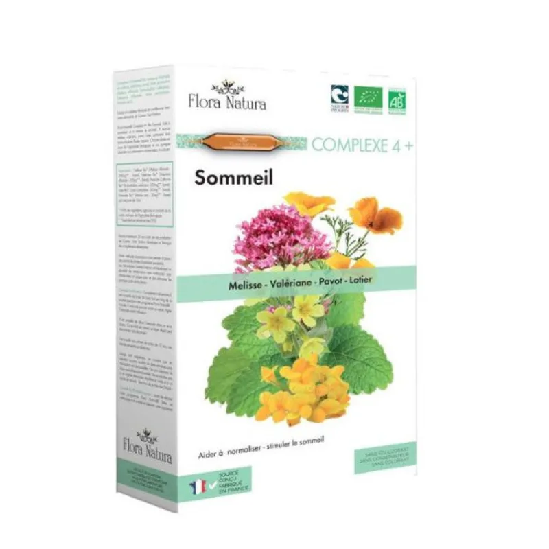 Flora Natura Sleep Bio Complexe 4+ 20 ampoules