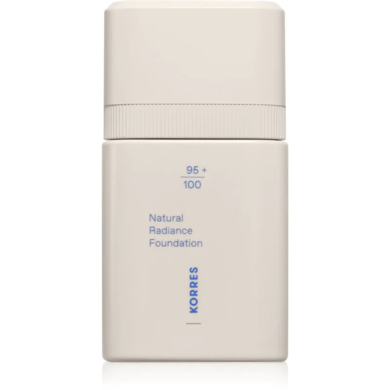 Korres Natural Radiance Foundation μεικ απ για φυσική εμφάνιση απόχρωση 03 Tan 30 ml
