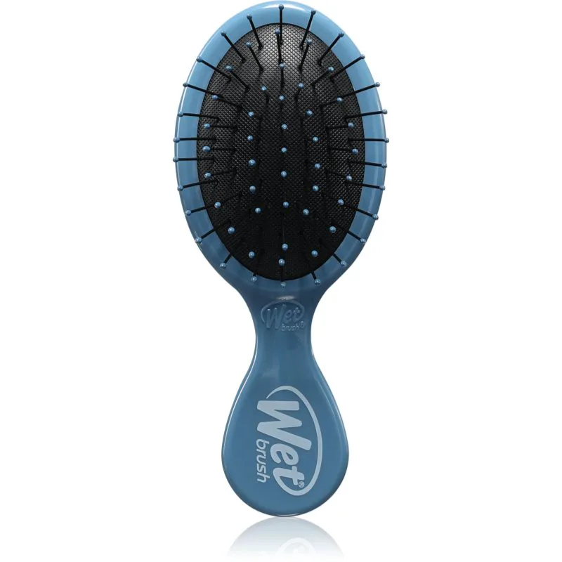 Wet Brush Mini Detangler Trend Color βούρτσα για τα μαλλιά ταξιδιωτικό Elemental Blue 1 τμχ