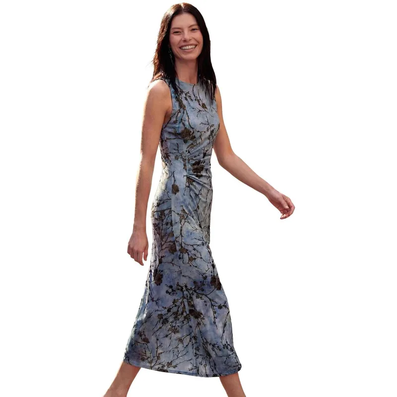 Μακριά Φορέματα Desigual REPRIS_VEST_COUGAR 26SWVKX0
