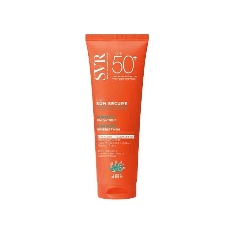 SVR Sun Secure Invisible Finish Moisturizing Fragrance Free SPF 50+ 250ml