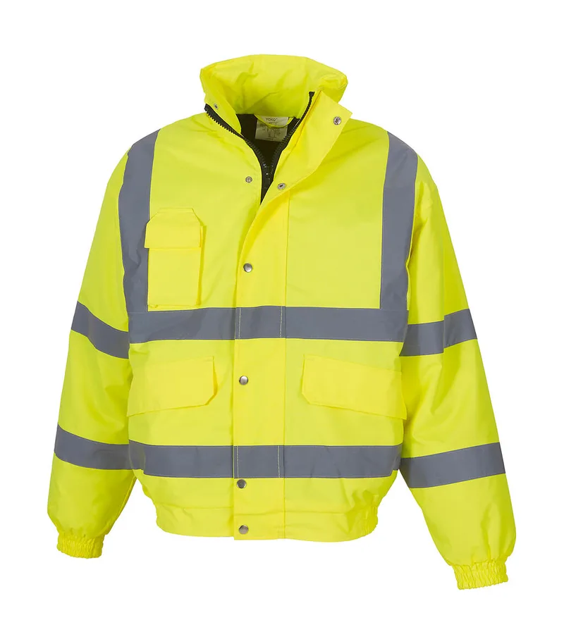 Fluo Bomber Jacket Yoko HVP211 Fluo Yellow