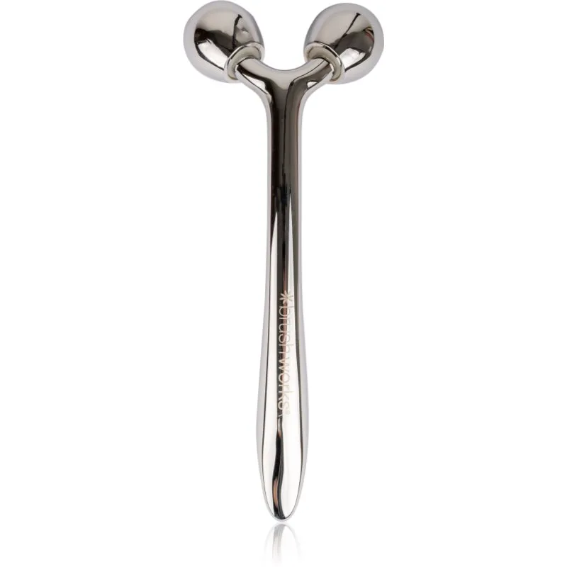 Brushworks Face Sculpting Zinc Roller κύλινδρος για μασάζ για το πρόσωπο 1 τμχ