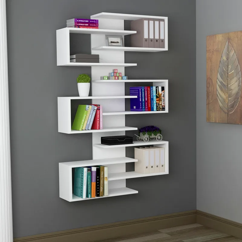Βιβλιοθήκη Lotus - White 550Arn1604 (75x161,3x21,3)
