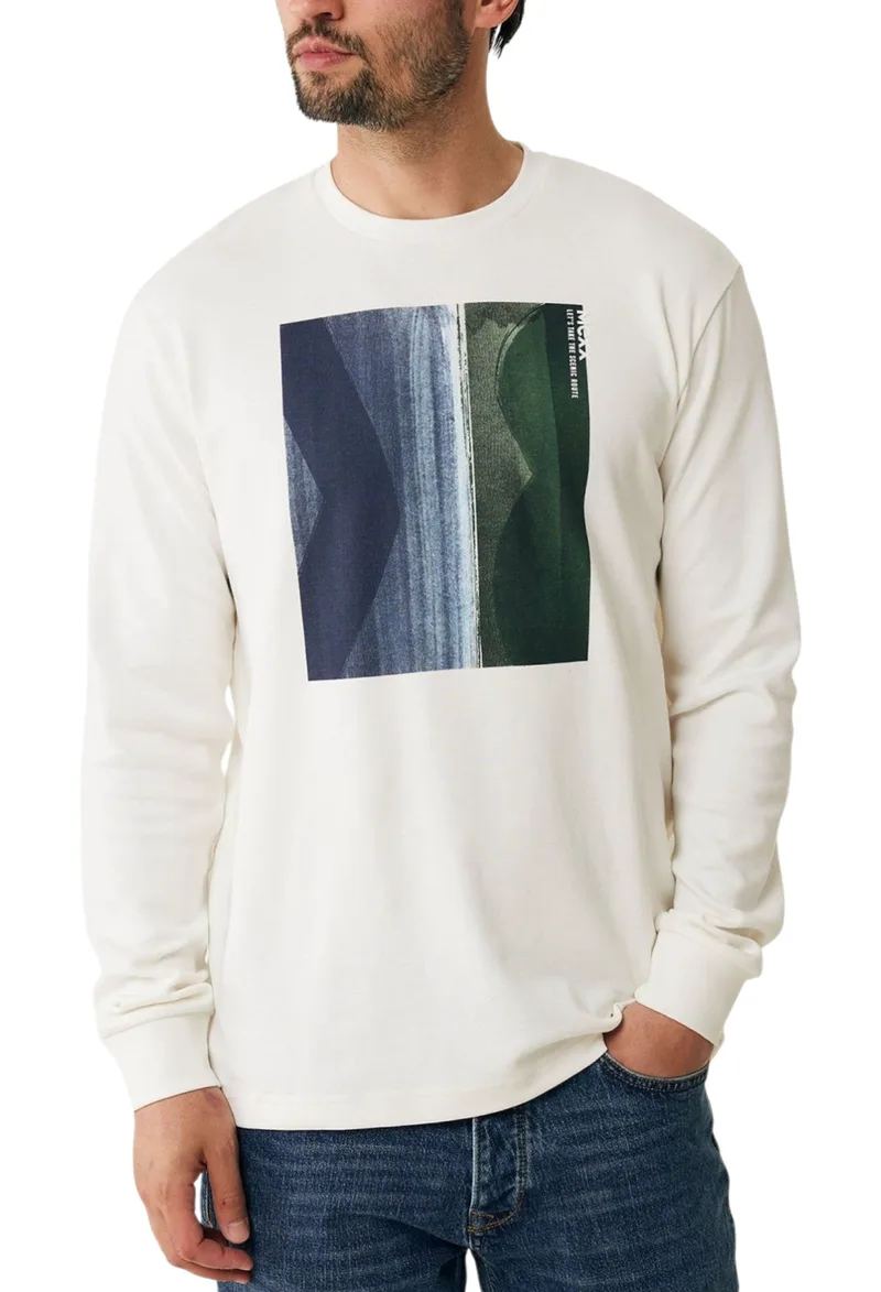 Μπλούζα Μακρυμάνικη Mexx With Print MF007806443M-110701 Ανδρικό