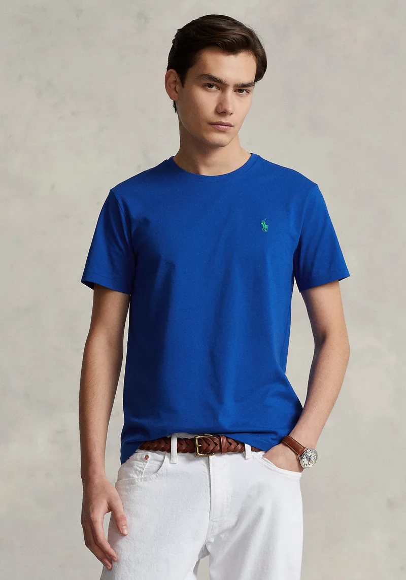 Polo Ralph Lauren Μπλούζα της σειράς Jersey Crewneck - 710671438 306 Blue