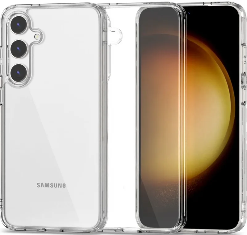 Σκληρή Διάφανη Θήκη - Samsung Galaxy S24 - Tech-Protect FlexAir Hybrid - Clear (5906203690459)