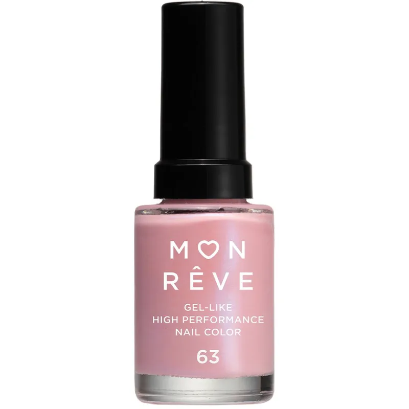 Mon Reve Gel-Like High Performance Nail Color Βερνίκι Νυχιών Υψηλής Απόδοσης 13ml - 63