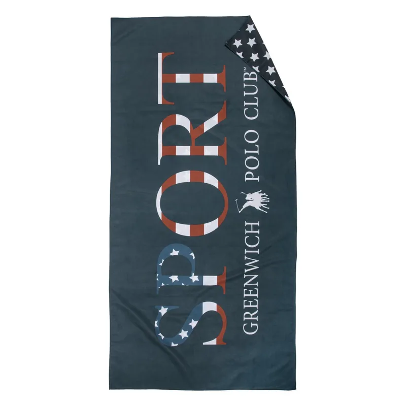 Πετσέτα Θαλάσσης Microfiber 2 Όψεων (80x170) Greenwich Polo Club Beach 5206