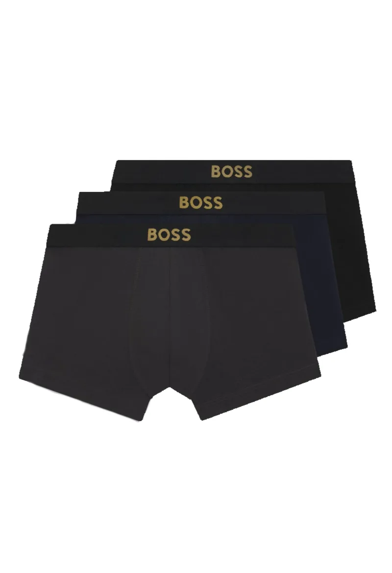 ΑΝΔΡΙΚΟ ΕΣΩΡΟΥΧΟ BOSS Trunk 3P Χρυσό Logo G ΠΟΛΥΧΡΩΜΟ