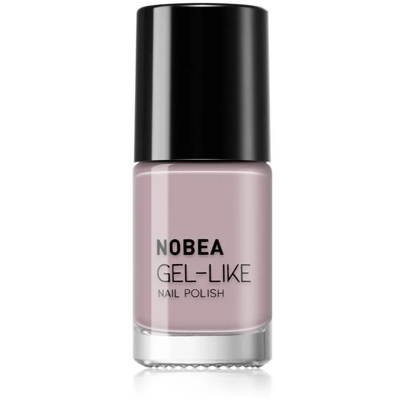 NOBEA Day-to-Day Gel-like Nail Polish βερνίκι νυχιών για τζελ αποτέλεσμα απόχρωση Μπεζ nutmeg #N52 6 μλ