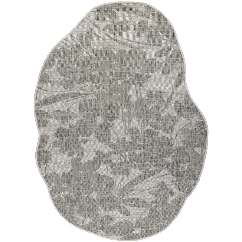 Χαλιά Rugsx ORGANIC χαλί σιζάλ 2735 λουλούδιΠ160x220 cm
