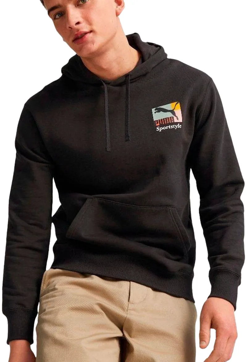 Μπλούζα Μακρυμάνικη Puma Classics Brand Love Hoodie TR 621342-01 Ανδρικό