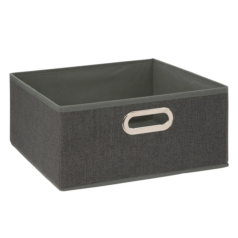 Κουτί Αποθήκευσης (31x31x15) F-V Linen D.Grey 138886D