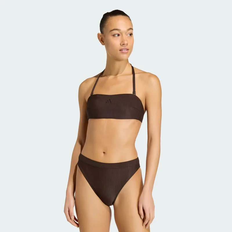 adidas sportswear W Iconisea Ribbed Padded Bandeabikini Top (9000284665_90436)