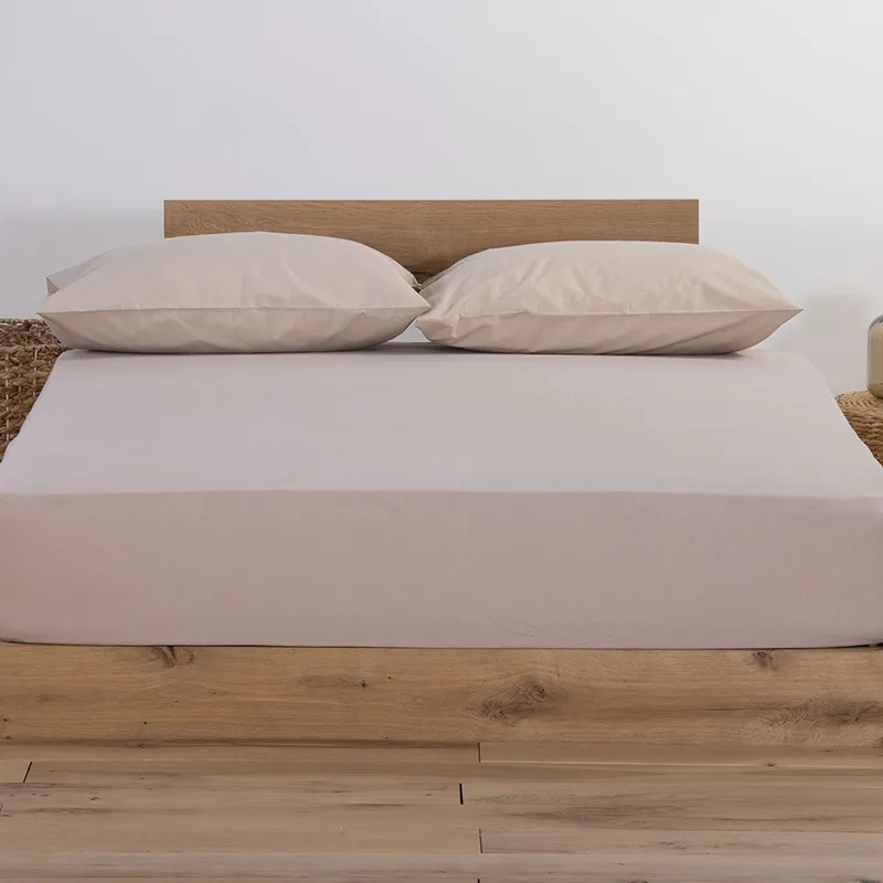Σεντόνι Μεμονωμένο Διπλό 140x200+30 Nef Nef Jersey 1020-Linen Με Λάστιχο (140x200+30)