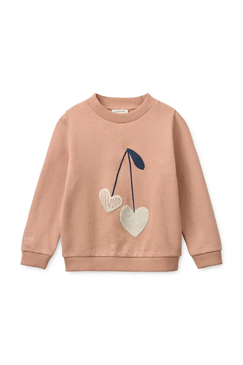 Liewood Παιδική βαμβακερή μπλούζα Liewood Thora Placement Sweatshirt