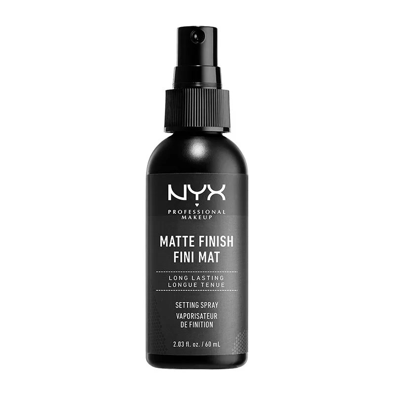 Nyx Professional Makeup Matte Finish Setting Spray Ιδανικό για Μακιγιάζ που Διαρκεί & Εκπέμπει Φρεσκάδα 60ml