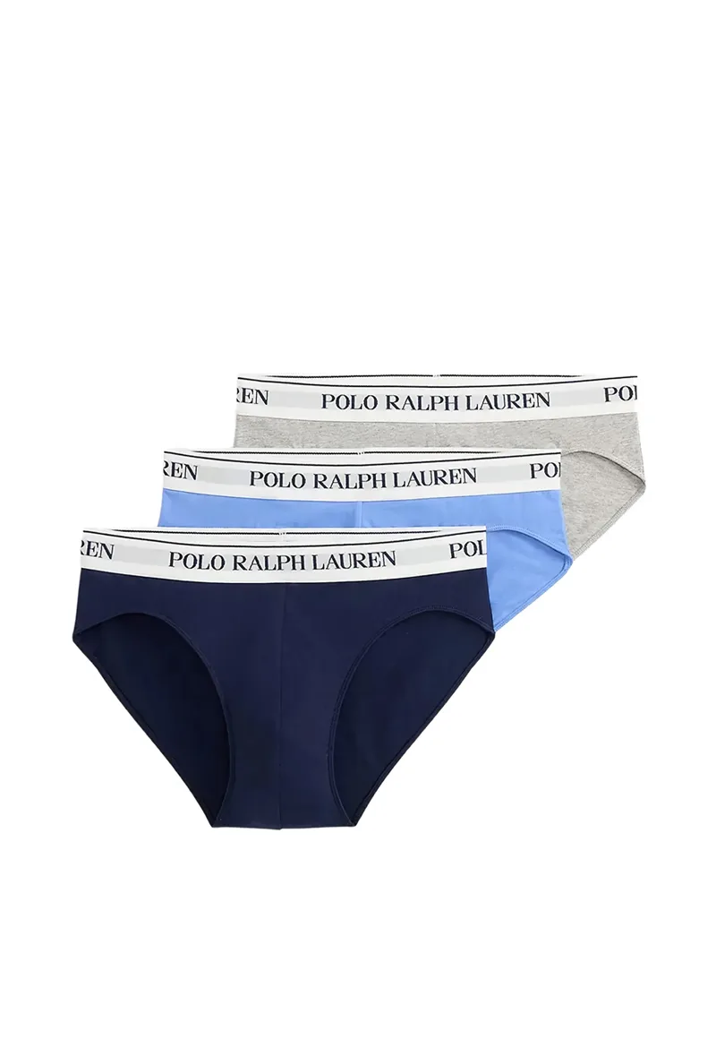 ΑΝΔΡΙΚΑ ΕΣΩΡΟΥΧΑ POLO RALPH LAUREN BRIEF 3 ΤΜΧ ΠΟΛΥΧΡΩΜΟ