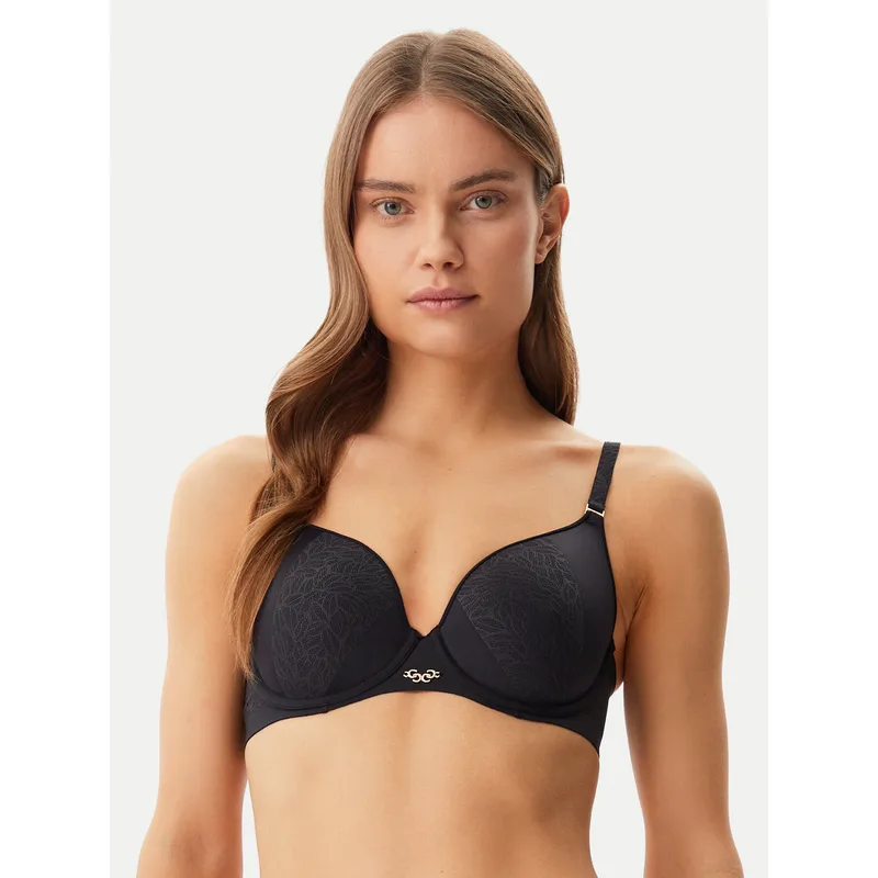 Chantelle Σουτιέν με μπανέλα C18IN3 Μαύρο