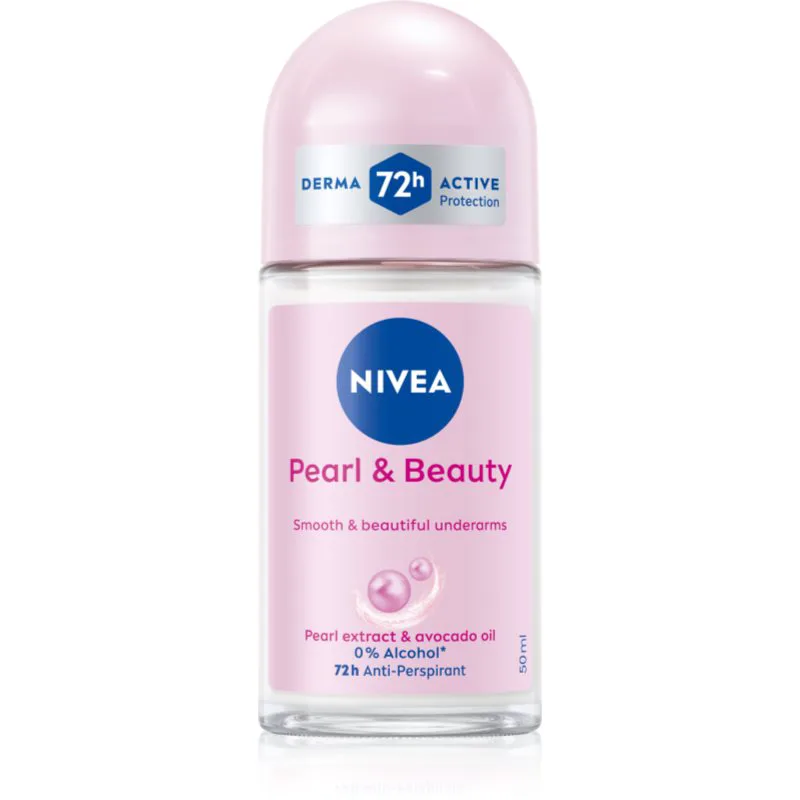 NIVEA Pearl & Beauty αντιιδρωτικό μπίλια για γυναίκες 72h 50 ml