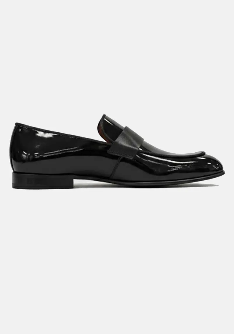 Perlamoda Δερμάτινα Παπούτσια Philippe Lang - 7730 Black