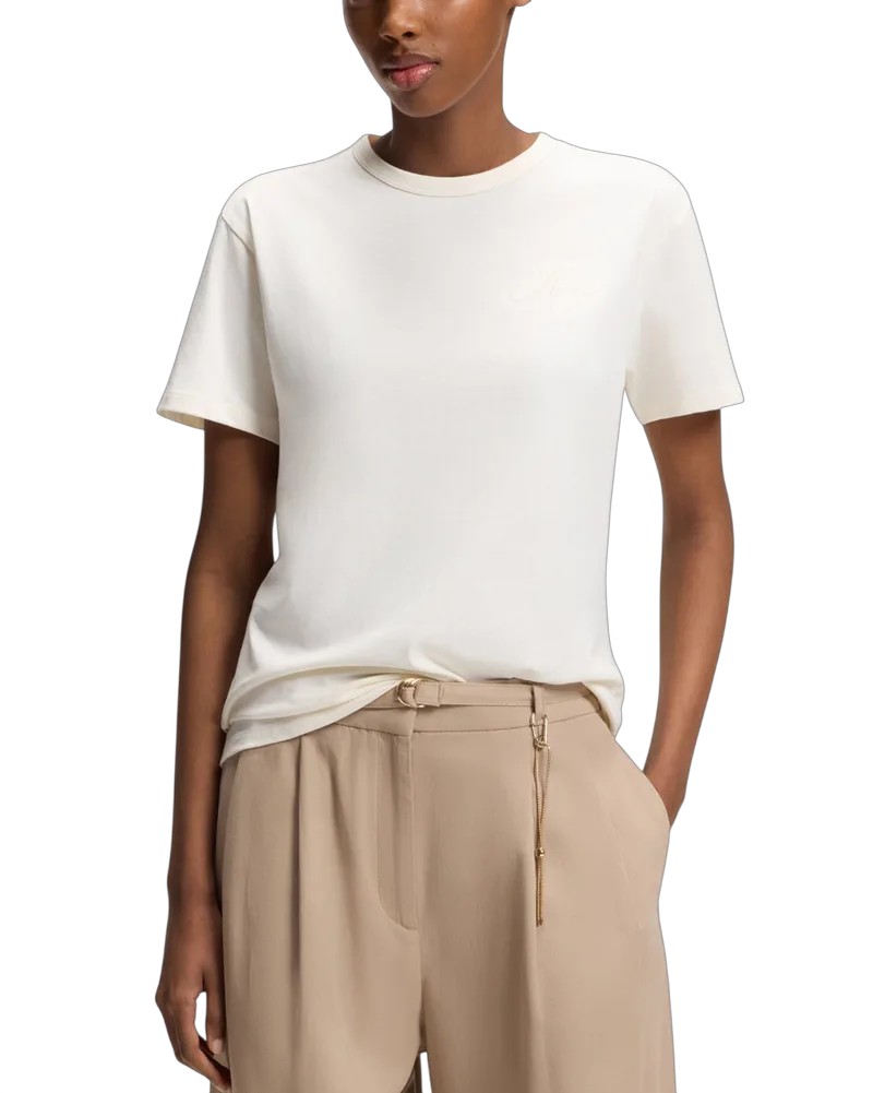 Γυναικείο Damacia T-shirt Εκρού HUGO 50561233-115