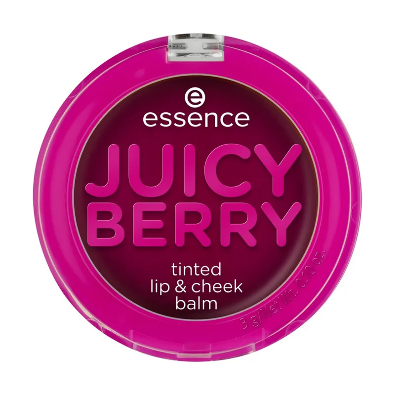 Φροντίδα & Βάσεις χειλιών Essence Tinted Lip Cheek Balm - Juicy Berry