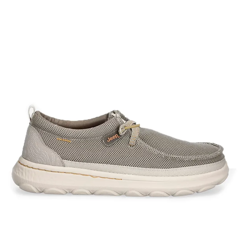 JEEP ΑΝΔΡΙΚΟ SNEAKER KAUAI WALLABEE KNIT JM61090A 023 BEIGE