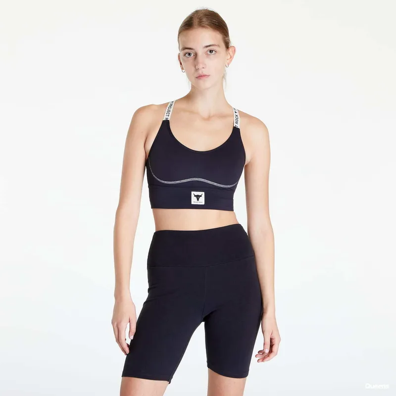Σουτιέν Under Armour Project Rock Infty Mid Bra Black M