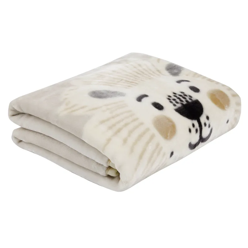 Κουβέρτα Βελουτέ Κούνιας Das Baby 4979 Taupe 110x140
