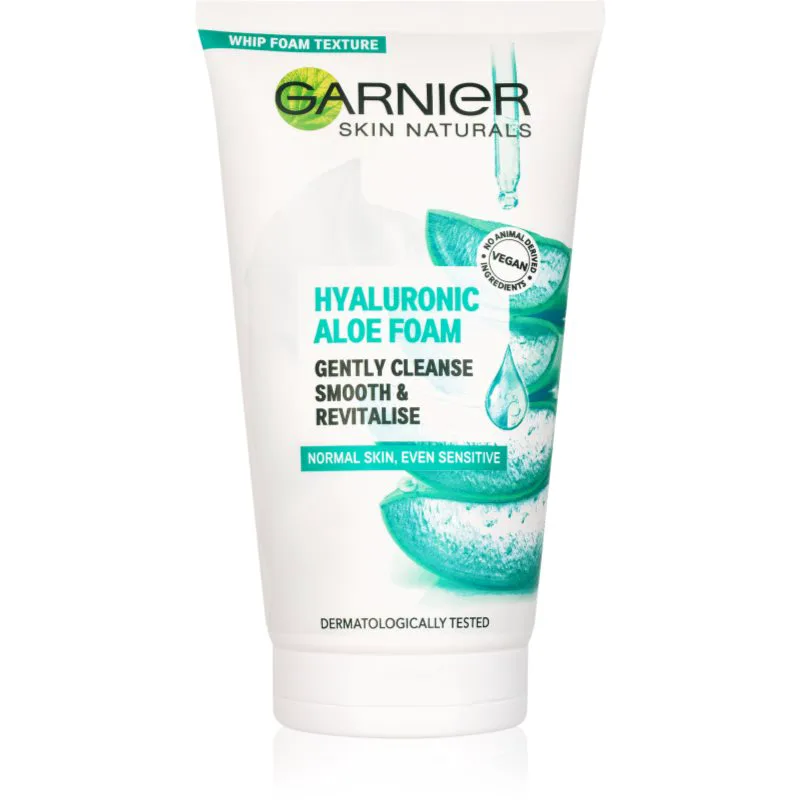 Garnier Hyaluron + Hyaluronic Aloe καθαριστικός αφρός 150 ml