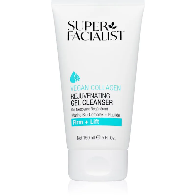 Super Facialist Vegan Collagen τζελ για βαθύ καθαρισμό για ενίσχυση επιδερμίδας πρόσωπου 150 ml