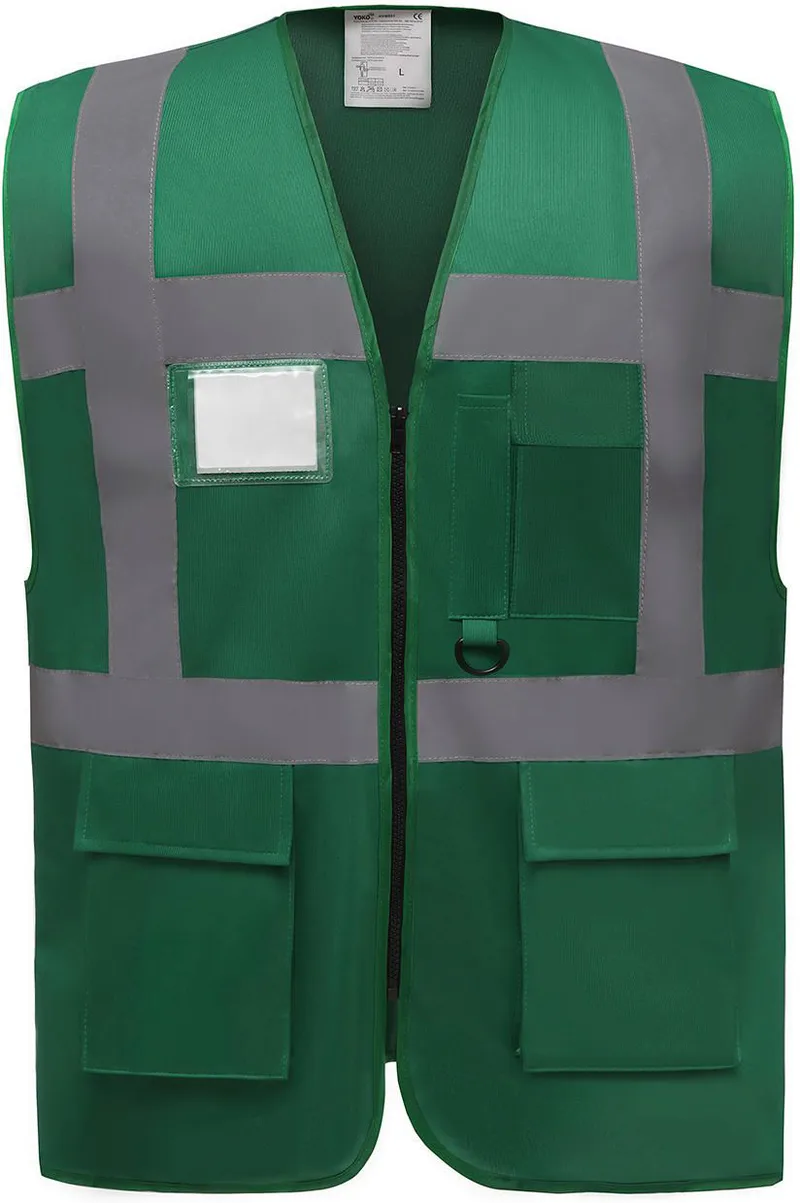 Γιλέκο με ανακλαστικές ταινίες Yoko HVW801 Paramedic Green