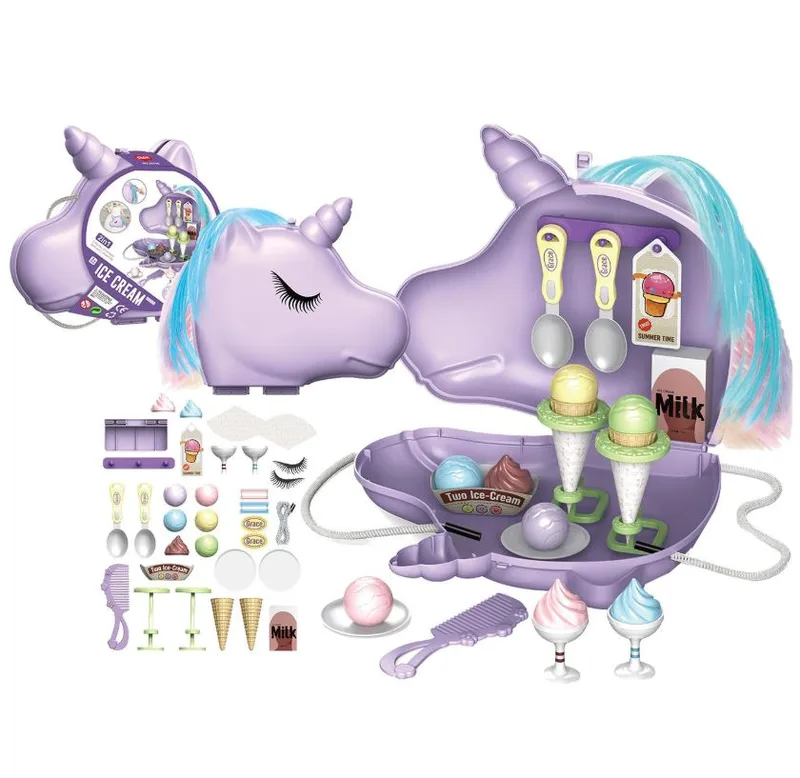 Τσαντάκι Ice Cream 30τμχ Μονόκερος 24x21x7εκ. Toy Markt 77-1172 - Toy Markt - 77-1172