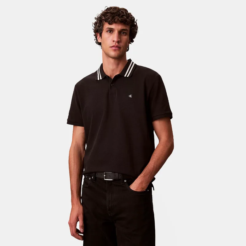 Calvin Klein Pique Ανδρικό Polo T-Shirt (9000271170_1469)