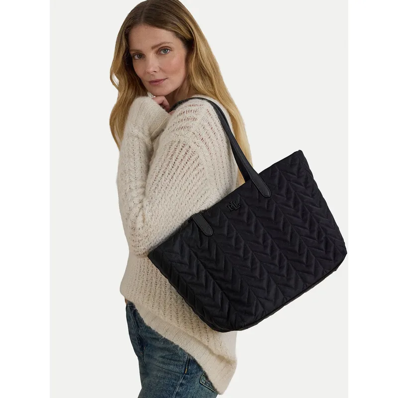 Τσάντα LAUREN RALPH LAUREN 431P04320003 Μαύρο