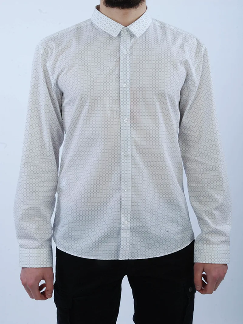 HUGO ΠΟΥΚΑΜΙΣΟ ΚΑΡΩ EXTRASLIM FIT ERO3 ΛΕΥΚΟ