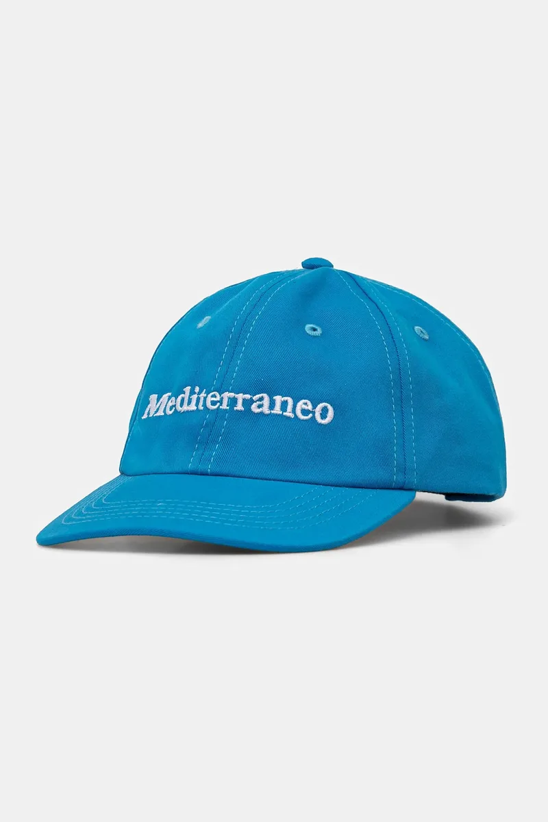 Βαμβακερό καπέλο του μπέιζμπολ Drivemebikini Mediterraneo
