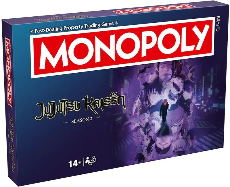 MONOPOLY WINNING MOVES JUJUTSU KAISEN (ENGLISH LANGUAGE) (WM04688-EN1-6)