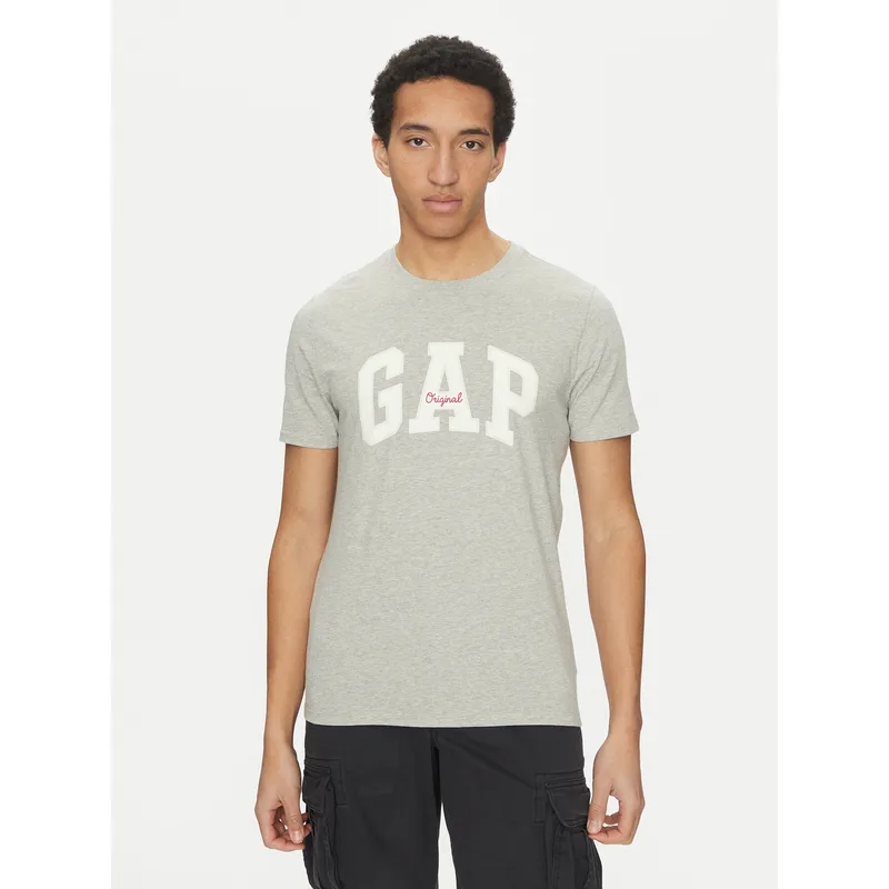 Gap T-Shirt 542246-00 Γκρι Regular Fit