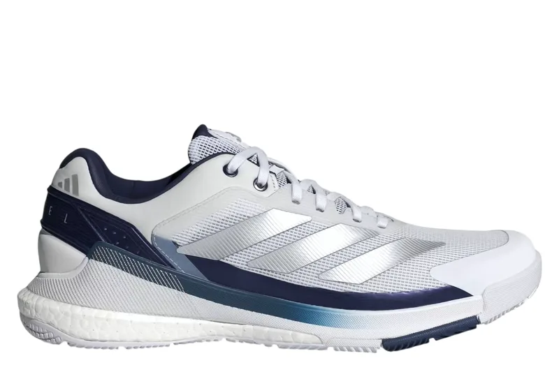 Παπούτσια Padel Adidas Crazyquick Boost JR2124-FTWWHT/SILVMT/DKBLUE Ανδρικό