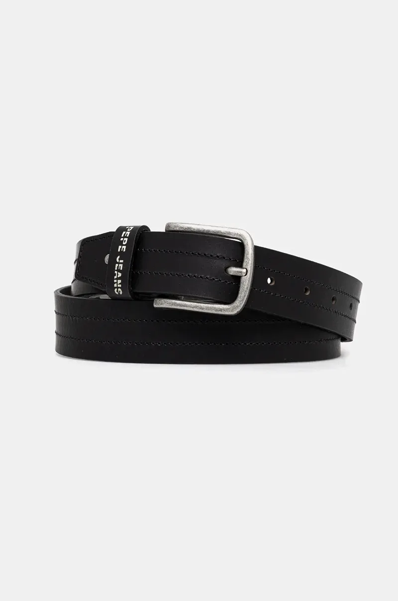Δερμάτινη ζώνη Pepe Jeans ELMER BELT