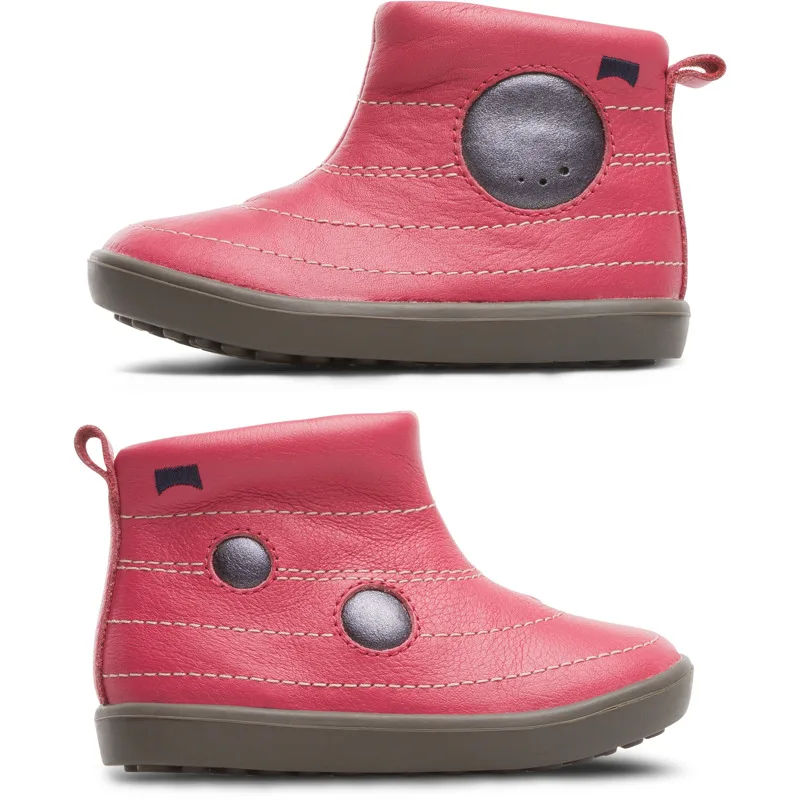CAMPER Twins - Μπότες Για - Ροζ, Μέγεθος 20, Smooth leather